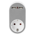 Usb a stopcontact