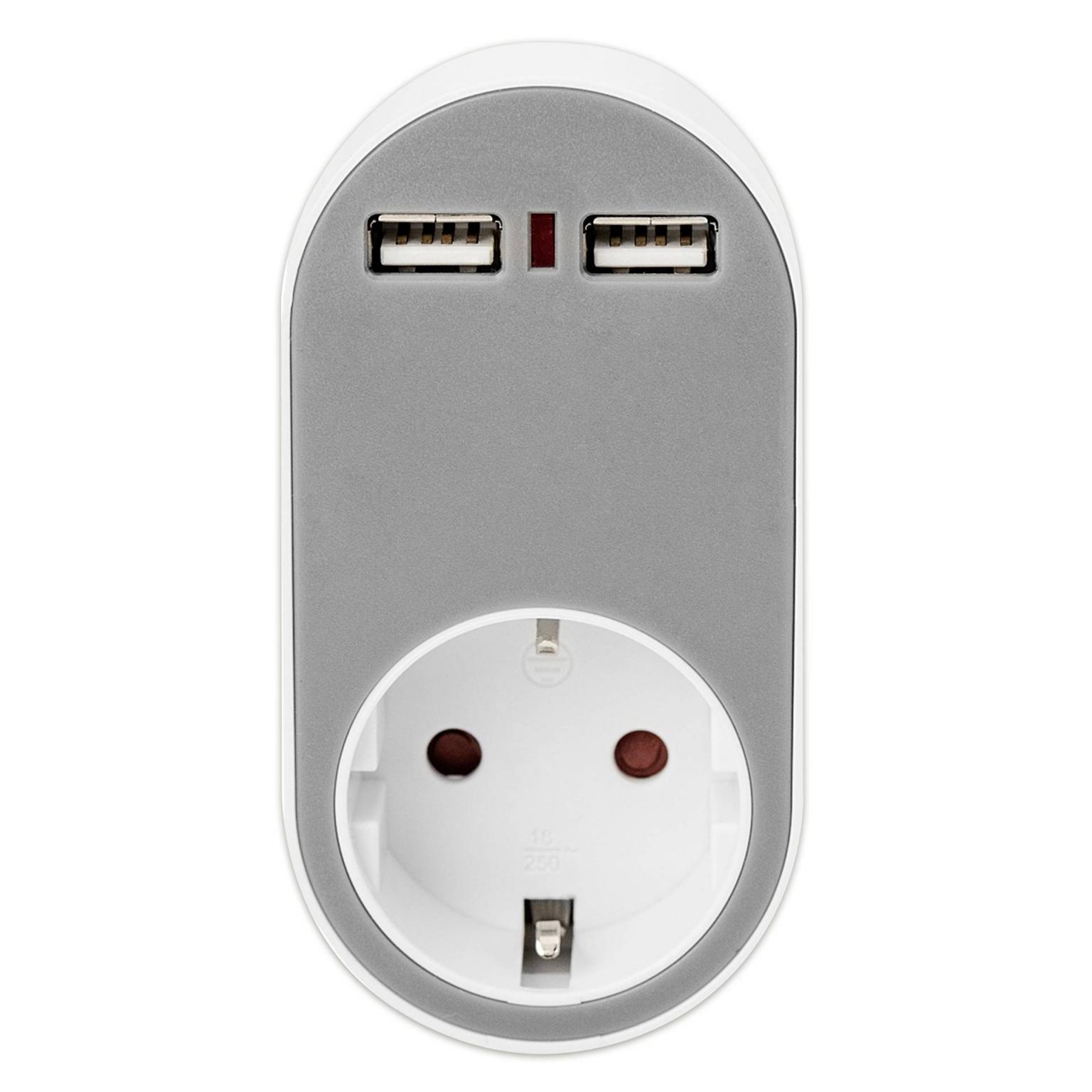 Usb a stopcontact