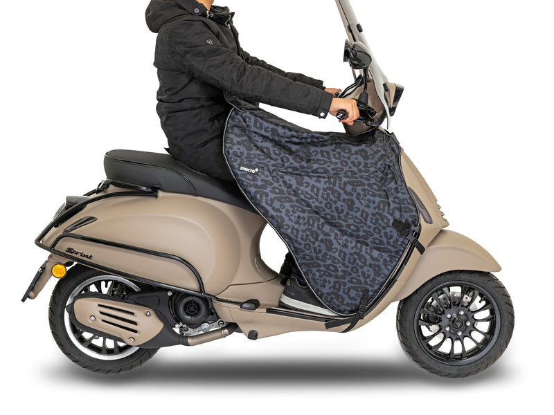 Beindecke Stricto Premium Leopard Grey | Piaggio Vespa China Roller