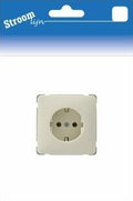 Stroomlijn inbouw stopcontact ra peha enkel creme - 6602014