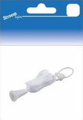 Stroomlijn trekkoord met witte knop 190 cm 6641460