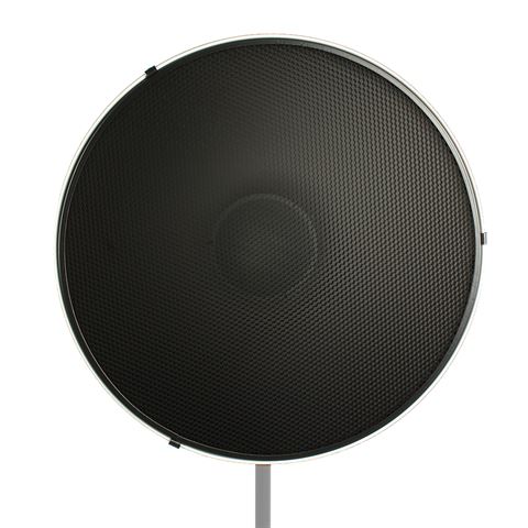 StudioKing Beauty Dish Silber SK-BD550 55 cm mit Wabenmuster