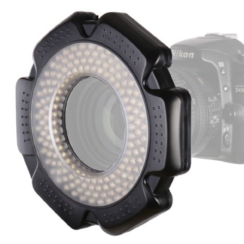 StudioKing Makro-LED-Ringlampe, dimmbar, RL-160