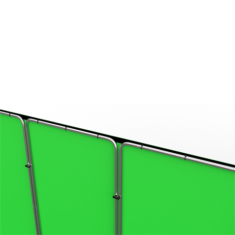 StudioKing Panorama-Hintergrund Green Screen FSF-240900PT 240x900cm
