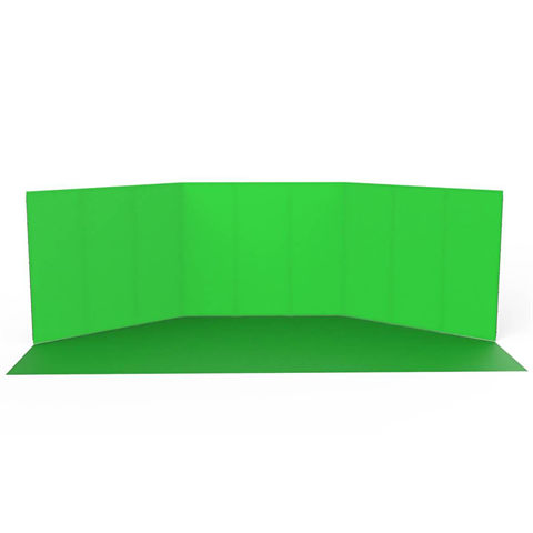 StudioKing Panorama-Hintergrund Green Screen FSF-240900PT 240x900cm