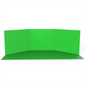 StudioKing Panorama-Hintergrund Green Screen FSF-240900PT 240x900cm