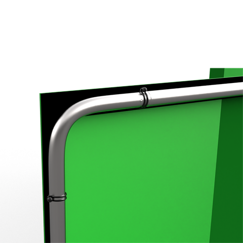 StudioKing Panorama-Hintergrund Green Screen FSF-240900PT 240x900cm