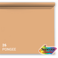 Hochwertiges Hintergrundpapier 26 Pongee 1,35 x 11 m