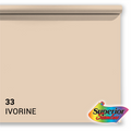 Hochwertiges Hintergrundpapier 33 Ivorine 1,35 x 11 m