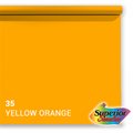 Hochwertiges Hintergrundpapier 35 Gelb-Orange 1,35 x 11 m
