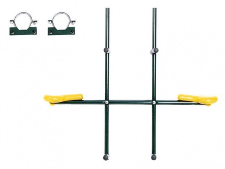 Swingking Duo Schaukel 99 x 23,5 cm Stahl grün gelb