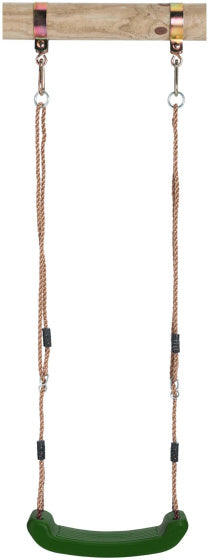 Schaukelsitz, verstellbare Stange 43 x 17 cm, dunkelgrün