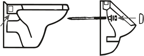 Cornat afdekkappen universeel wc-bril wi - t364900