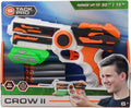 Bongers Toys Tack Pro Crow II mit 6 Darts, 23 cm
