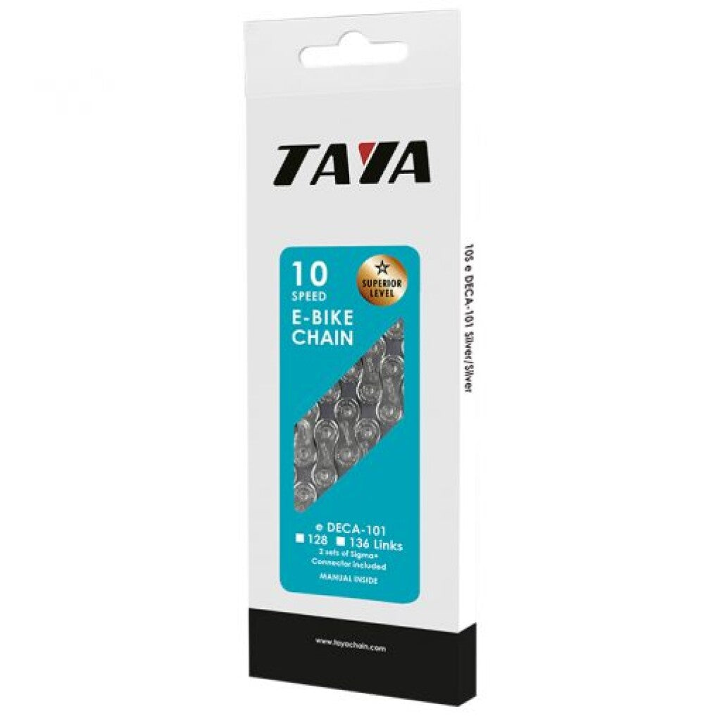 Taya ketting deca-101 1 2x5 64x136 e-bike, 10 speed, zilver
