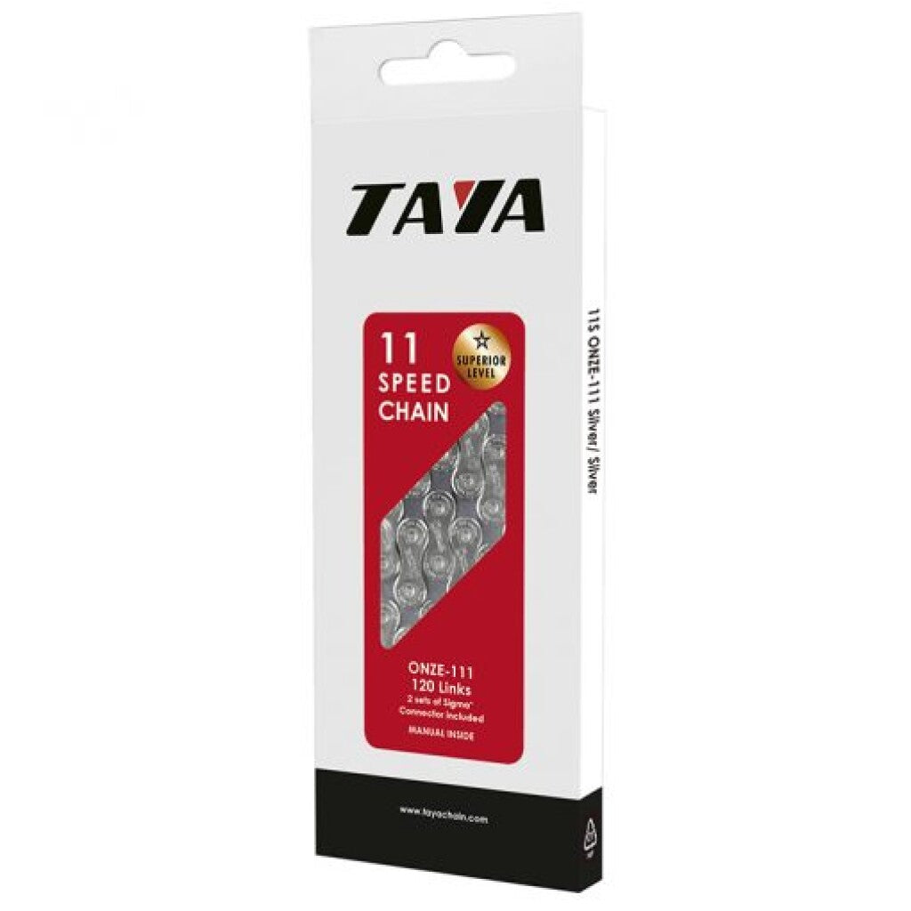 Taya ketting onze-111 1 2x5 64x116, 11 speed, zilver
