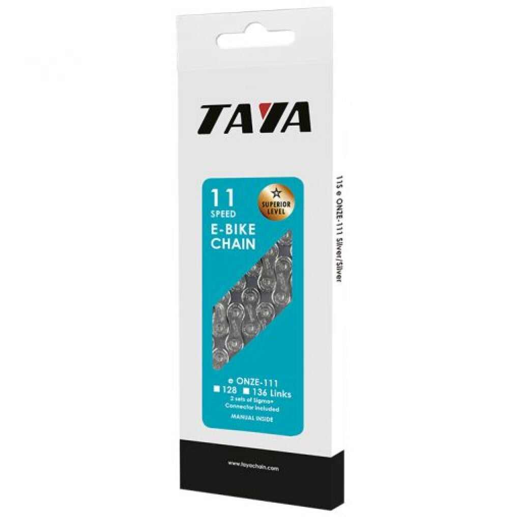 Taya Kette our-111 1 2x5 64x136 E-Bike, 11-Gang, silber
