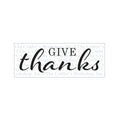 The crafter's workshop • template 41,6x15,2cm give thanks