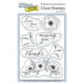 The crafter's workshop • stamp set ik hou van je bloemen 4x6