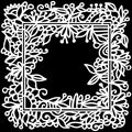 The crafter's workshop • template 30x30cm garden frame