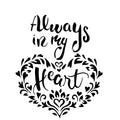 The crafter's workshop • template 30x30cm in my heart