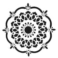 The crafter's workshop • sjabloon handcut blossom 15,2x15,2cm