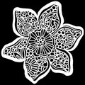 The crafter's workshop • stencil trompet narcis 12x12
