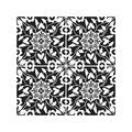 The crafter's workshop • stencil flourish tile 30,5x30,5cm