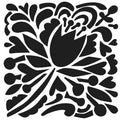 The crafter's workshop • stencil tulip party 30,5x30,5cm