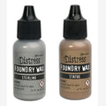 Ranger ink ranger • distress foundry wax kit 2 sterling statue