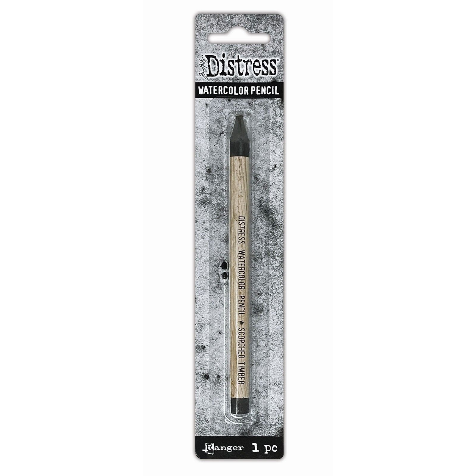 Ranger ink ranger • tim holtz distress watercolor pencil scorched timber