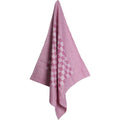 Koksdoek rood grote ruit 70x70cm pak a 12 st.