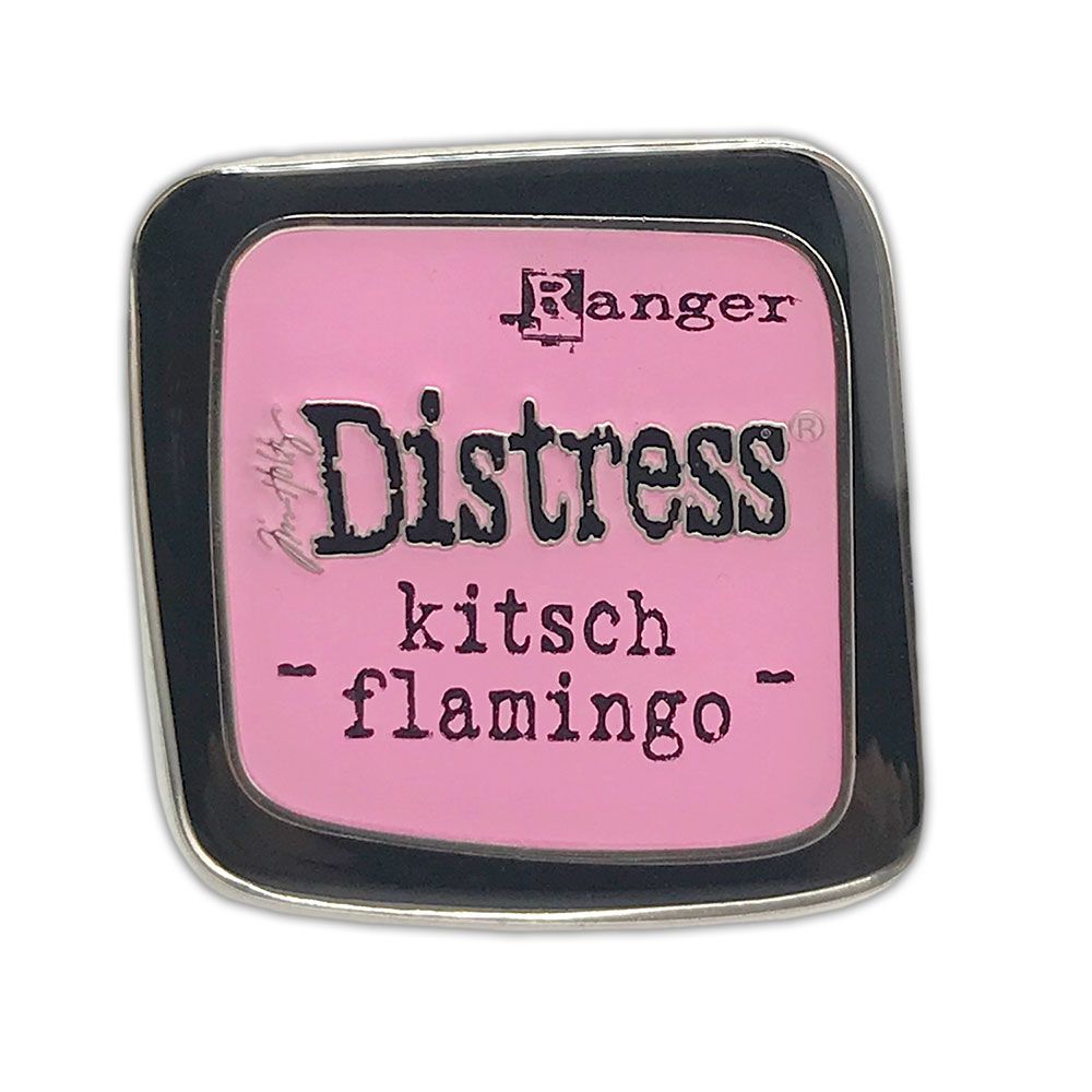Ranger ink ranger • tim holtz distress enamel pin kitsch flamingo