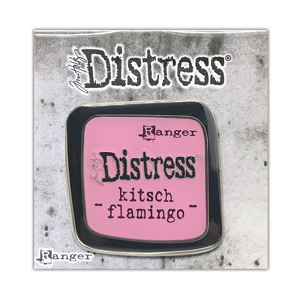 Ranger ink ranger • tim holtz distress enamel pin kitsch flamingo