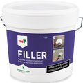 Tec7 filler emmer alles-in-één vulmiddel en afwerkingsplamuur 5l - 601005000