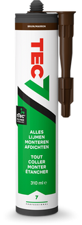 Tec7 patroon universele kit 310ml bruin - 535406000