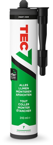 Tec7 patroon universele kit 310ml zwart - 535106000