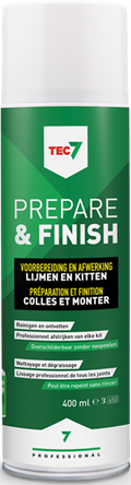 Tec7 prepare finish 400ml | voorbereiding en afwerking van lijmen en kitten - 120050000