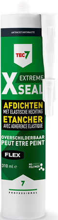 Tec7 x-seal antraciet, patroon, 310 ml | alles en overal afdichten - 528014000