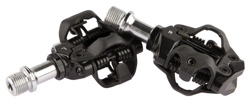 Tecora e Pedal SPD 2-seitig, verstellbar, schwarz