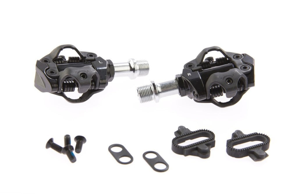 Tecora e Pedal SPD 2-seitig, verstellbar, schwarz