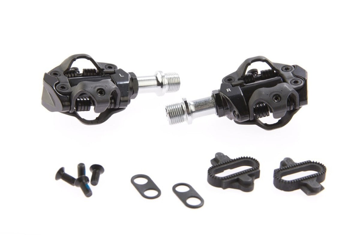 Tecora e Pedal SPD 2-seitig, verstellbar, schwarz