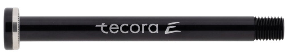 Tecora e steekas voor m12 p1,5 121,5mm shimano alu zwart