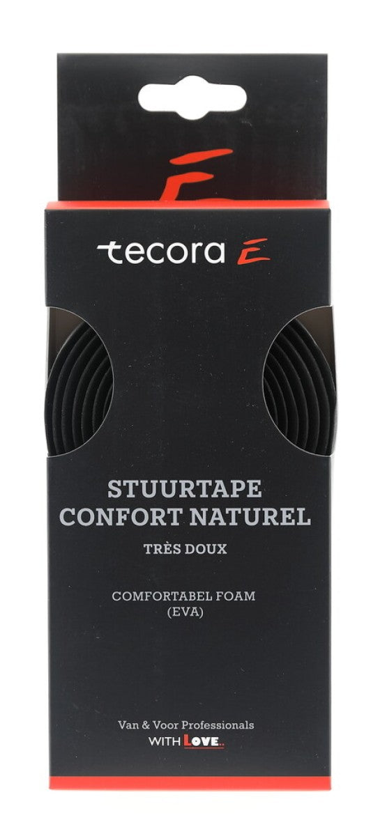 Tecora e Lenkerband Comfort Natur, ø2,5x30mm, 1,8m, schwarz