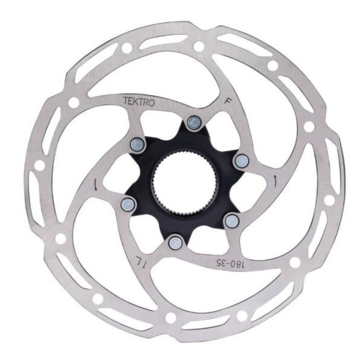 Tektro Bremsscheibe TR180-35 180 mm Centerlock silber