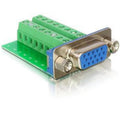 Klemmenblok 15-polige vga-aansluiting adapter