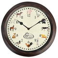 Esschert design klok met dierengeluid