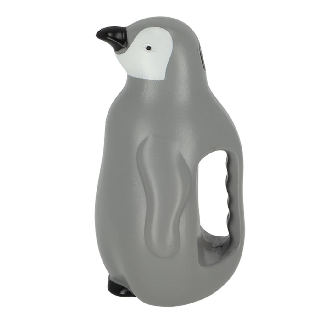 Esschert design gieter pinguã¯n 15x12,5xh23cm 1,4l grijs