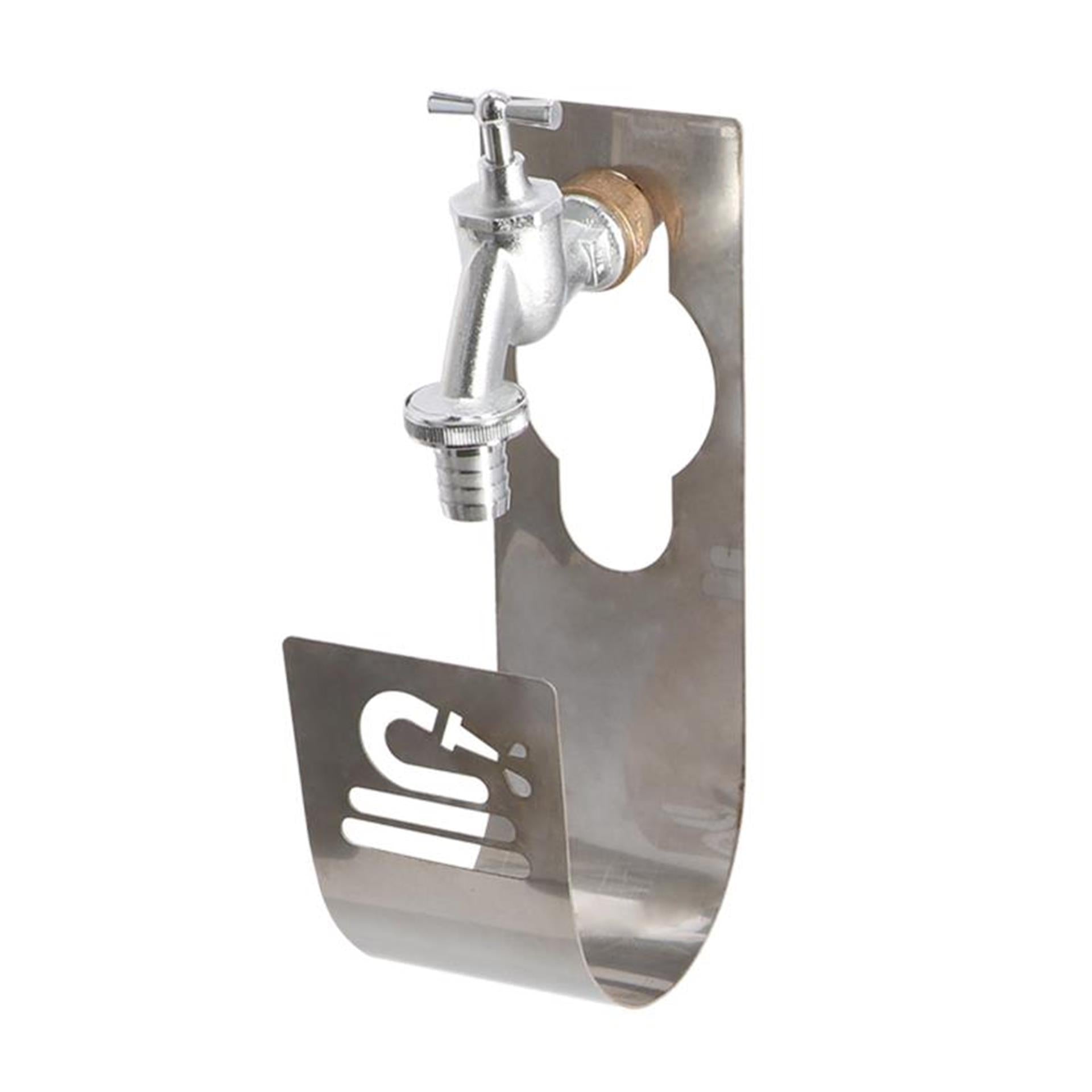 Esschert design slanghouder kraan rvs