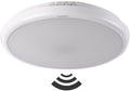 Enzo thorgeon led plafonniere 265mm wit 16w tri-white ip65 + sensor - 5017775